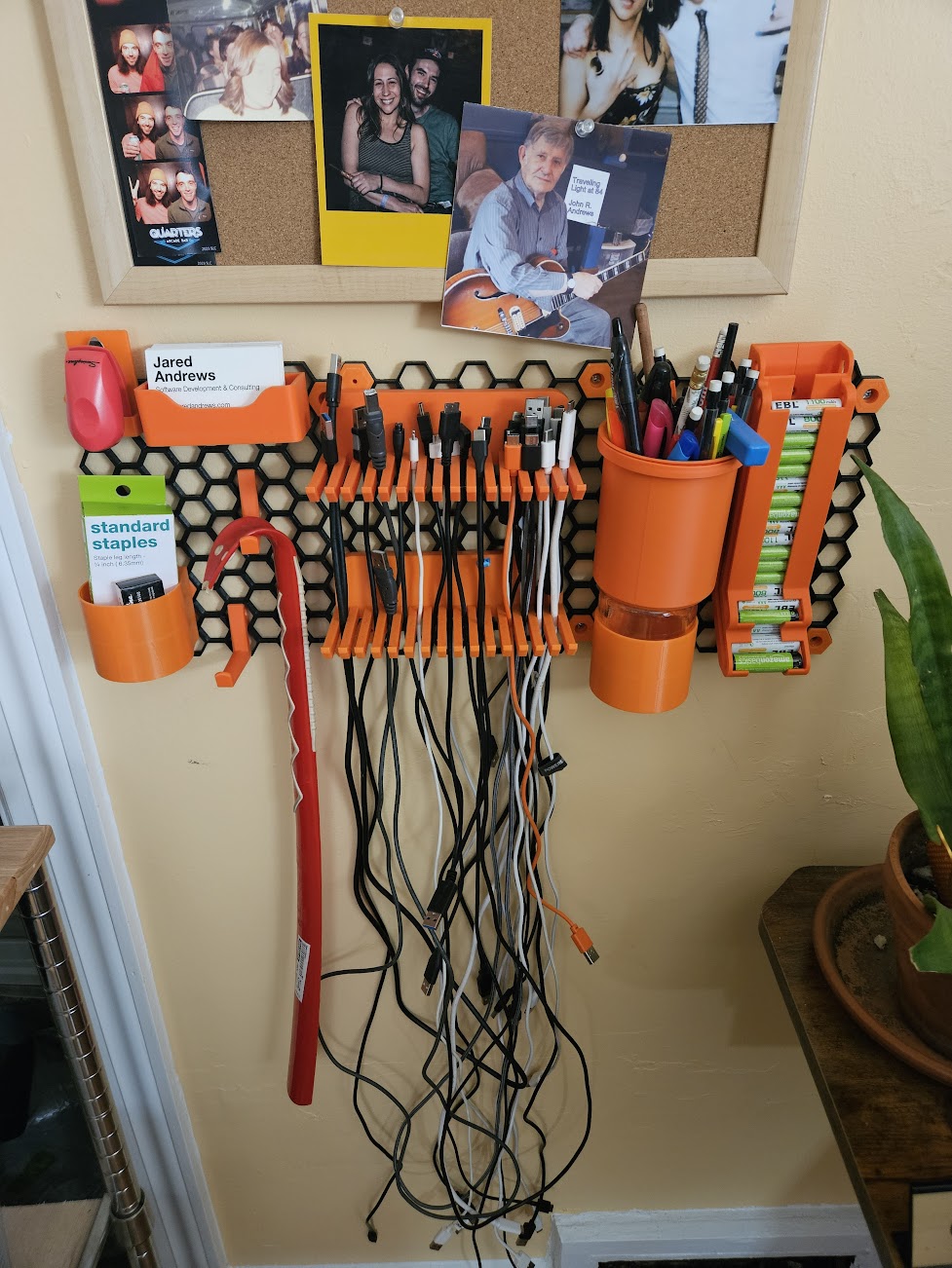 Office Supply Wall